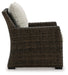Brook Ranch - Brown - Lounge Chair With Cushion - Premium Lounge Chairs from Signature Design by Ashley® - Just $498! Shop now at Furniture Wholesale Plus  We are the best furniture store in Nashville, Hendersonville, Goodlettsville, Madison, Antioch, Mount Juliet, Lebanon, Gallatin, Springfield, Murfreesboro, Franklin, Brentwood