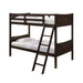 Sami - Bunk – Bunk Beds by Elements International at Furniture Wholesale Plus , Nashville furniture store