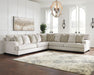 Rawcliffe - 5-Piece Sectional - Parchment – Stationary Sectionals by Signature Design by Ashley® at Furniture Wholesale Plus , Nashville furniture store