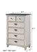 Sawyer - Chest - Antique White – Accent Chests by Crown Mark at Furniture Wholesale Plus , Nashville furniture store