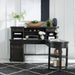 Harvest Home - L Shaped Desk Set With Hutch - Chalkboard – 2 Piece Home Office Sets by Liberty Furniture at Furniture Wholesale Plus , Nashville furniture store