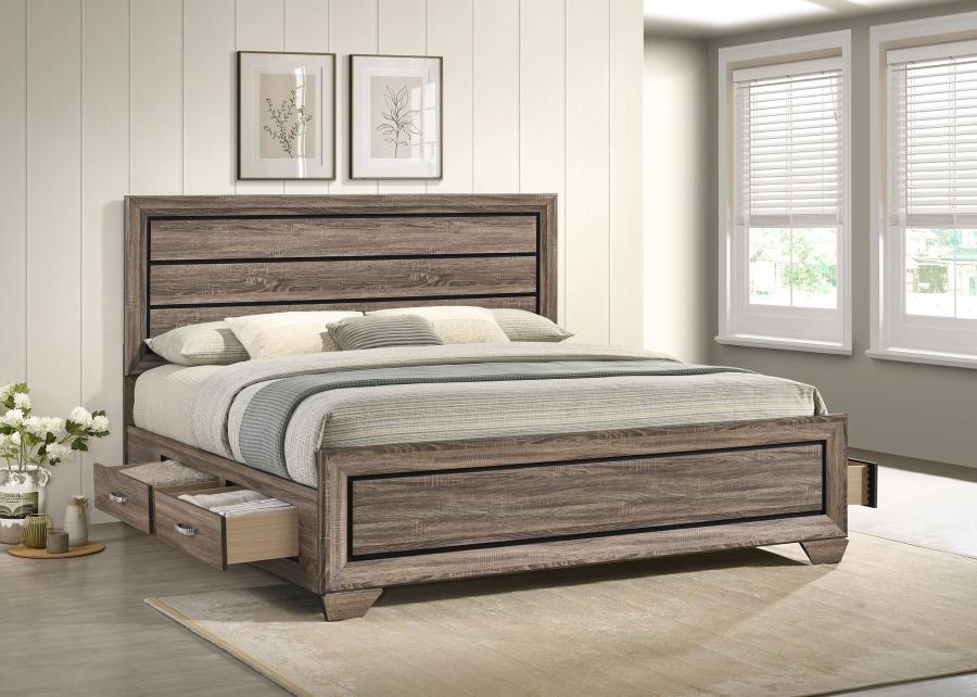 Kauffman - Wood Storage Panel Bed – Storage Beds by CoasterEveryday at Furniture Wholesale Plus , Nashville furniture store