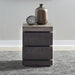Piedmont - Chairside Table - Charcoal / Ash – Chair Side Tables by Liberty Furniture at Furniture Wholesale Plus , Nashville furniture store
