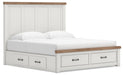 Savonport - Panel Storage Bed – Storage Beds by Signature Design by Ashley® at Furniture Wholesale Plus , Nashville furniture store