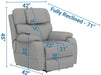 Dreamtime - Power Headrest Power Lay Flat Recliner With CR3 Heat/Massage/Zero Gravity - Premium Reclining Chairs from Catnapper - Just $1159! Shop now at Furniture Wholesale Plus  We are the best furniture store in Nashville, Hendersonville, Goodlettsville, Madison, Antioch, Mount Juliet, Lebanon, Gallatin, Springfield, Murfreesboro, Franklin, Brentwood