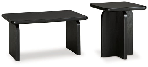 Mitchalli - Occasional Table Set (Set of 2) - Black – Table Sets by Signature Design by Ashley® at Furniture Wholesale Plus , Nashville furniture store