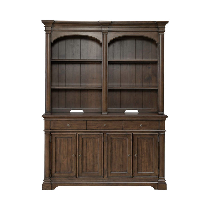 Arden Road - Hutch & Buffet - Satin Cherry – Hutches & Buffets by Liberty Furniture at Furniture Wholesale Plus , Nashville furniture store