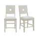 Avalanche - Counter Side Chair (Set of 2) - Antique White – Chair Sets by Elements International at Furniture Wholesale Plus , Nashville furniture store