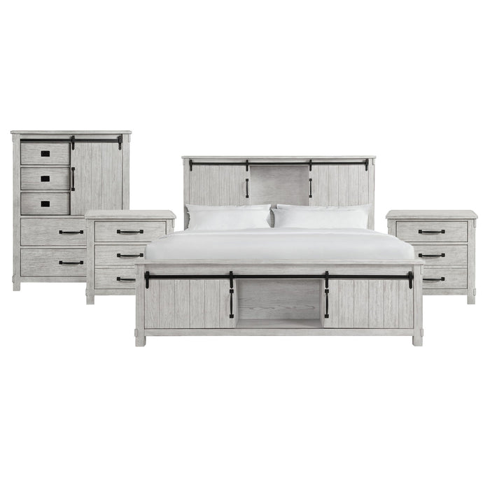 Scott - Platform Storage Bedroom Set – 3 Piece Bedroom Sets by Elements International at Furniture Wholesale Plus , Nashville furniture store