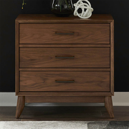 Century Modern - Nightstand With Charging Station - Walnut – Nightstands w/ Charging Stations by Liberty Furniture at Furniture Wholesale Plus , Nashville furniture store