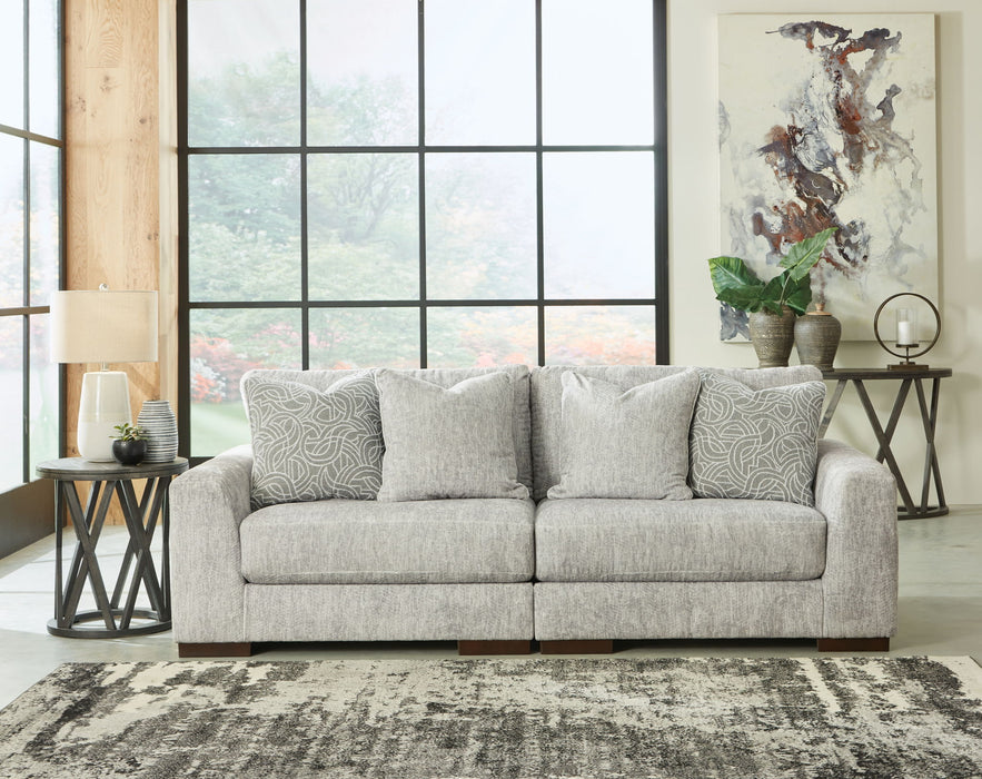 Regent Park - Sectional – Stationary Sectionals by Signature Design by Ashley® at Furniture Wholesale Plus , Nashville furniture store
