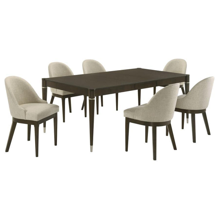Reseda - Rectangular Dining Set – 7 Piece Dining Room Sets by Coaster Fine Furniture at Furniture Wholesale Plus , Nashville furniture store