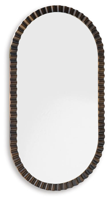 Clorington - Accent Mirror - Dark Brown – Accent Mirrors by Signature Design by Ashley® at Furniture Wholesale Plus , Nashville furniture store