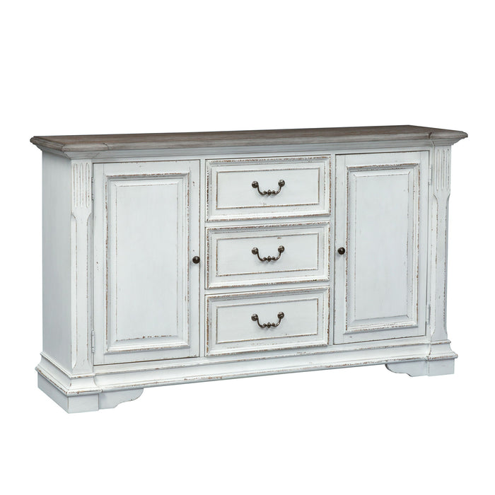 Abbey Park - Buffet - Antique White – Buffets by Liberty Furniture at Furniture Wholesale Plus , Nashville furniture store