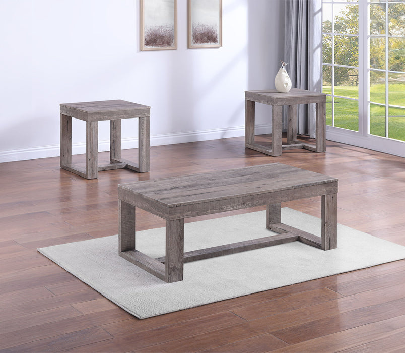 Knott - Table Set (Coffee & 2 End Tables) - Light Brown – Table Sets by Crown Mark at Furniture Wholesale Plus , Nashville furniture store