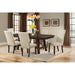 Jax - Upholstered Side Chair (Set of 2) - Cream – Chair Sets by Elements International at Furniture Wholesale Plus , Nashville furniture store