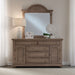 Summer House - Dresser & Mirror - Sand Dune – Dresser & Mirror by Liberty Furniture at Furniture Wholesale Plus , Nashville furniture store