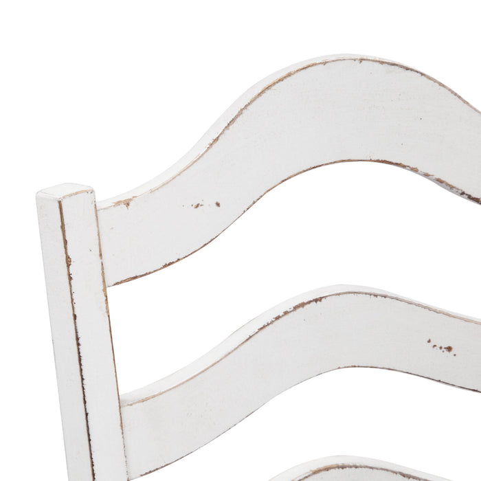 Magnolia Manor - Ladder Back Chair – Counter Chairs by Liberty Furniture at Furniture Wholesale Plus , Nashville furniture store