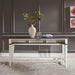 Allyson Park - Console Bar Table - Wirebrushed White / Charcoal – Console Tables by Liberty Furniture at Furniture Wholesale Plus , Nashville furniture store