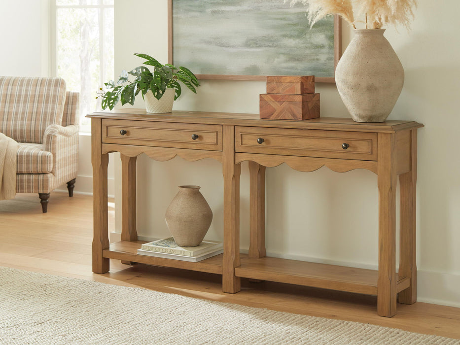 Whitmund - Console Sofa Table - Light Brown – Console Tables by Signature Design by Ashley® at Furniture Wholesale Plus , Nashville furniture store