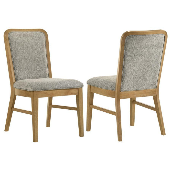 Croyden - Dining Side Chair (Set of 2) - Gray / Weathered Natural