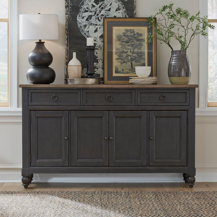Americana Farmhouse - Hall Buffet – Buffets by Liberty Furniture at Furniture Wholesale Plus , Nashville furniture store