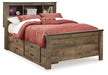 Trinell - Bookcase Storage Bed – Storage Beds by Signature Design by Ashley® at Furniture Wholesale Plus , Nashville furniture store