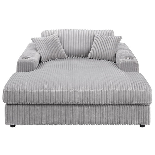 Hilde - Chaise With 2 Pillows - Premium Chaises from ACME - Just $1739! Shop now at Furniture Wholesale Plus  We are the best furniture store in Nashville, Hendersonville, Goodlettsville, Madison, Antioch, Mount Juliet, Lebanon, Gallatin, Springfield, Murfreesboro, Franklin, Brentwood
