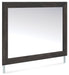 Hollivern - Bedroom Mirror - Dark Gray – Mirrors by Signature Design by Ashley® at Furniture Wholesale Plus , Nashville furniture store