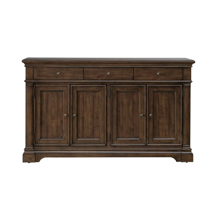 Arden Road - Buffet - Satin Cherry – Buffets by Liberty Furniture at Furniture Wholesale Plus , Nashville furniture store
