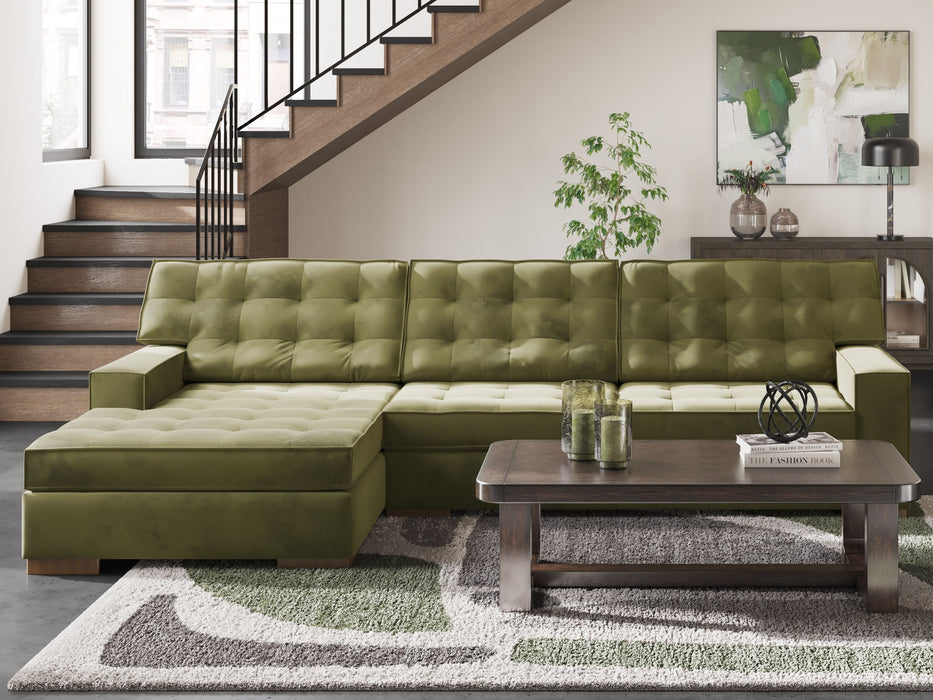 Caspian-Town - Sectional – Stationary Sectionals by Signature Design by Ashley® at Furniture Wholesale Plus , Nashville furniture store