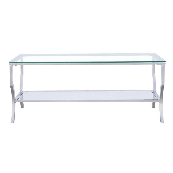 Saide - Rectangular Glass Top Table – End Tables by CoasterEssence at Furniture Wholesale Plus , Nashville furniture store