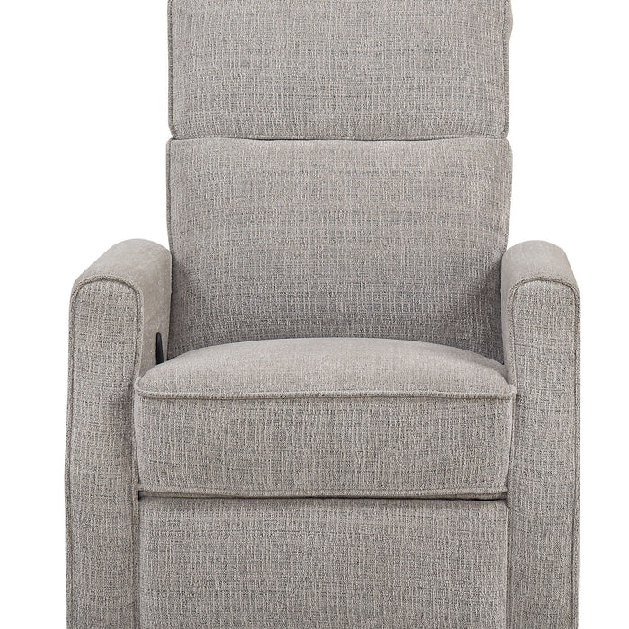 Tabor - Swivel Glider Recliner - Premium Swivel Glider Chairs from Emerald Home - Just $499! Shop now at Furniture Wholesale Plus  We are the best furniture store in Nashville, Hendersonville, Goodlettsville, Madison, Antioch, Mount Juliet, Lebanon, Gallatin, Springfield, Murfreesboro, Franklin, Brentwood