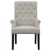 Alana - Upholstered Dining Arm Chair – Arm Chairs by CoasterEssence at Furniture Wholesale Plus , Nashville furniture store