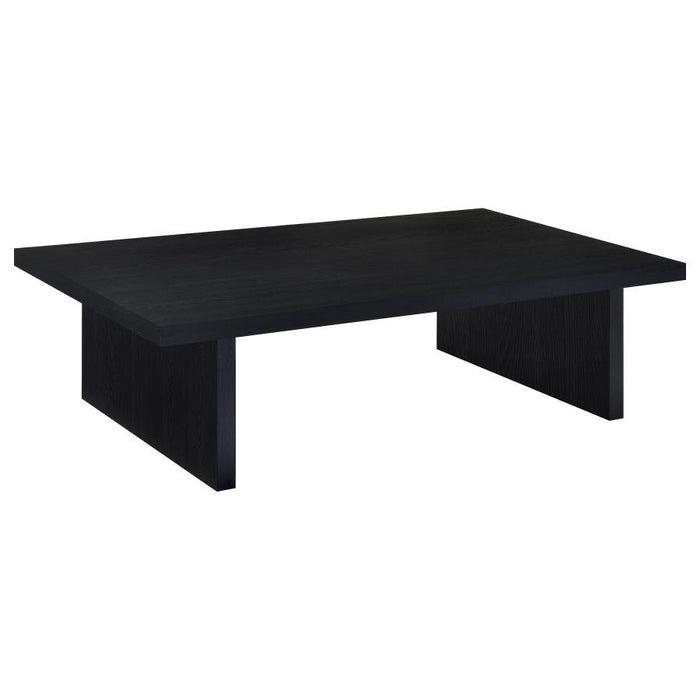 Max - Rectangular Engineered Laminate Coffee Table - Black – Coffee Tables by Coaster Fine Furniture at Furniture Wholesale Plus , Nashville furniture store