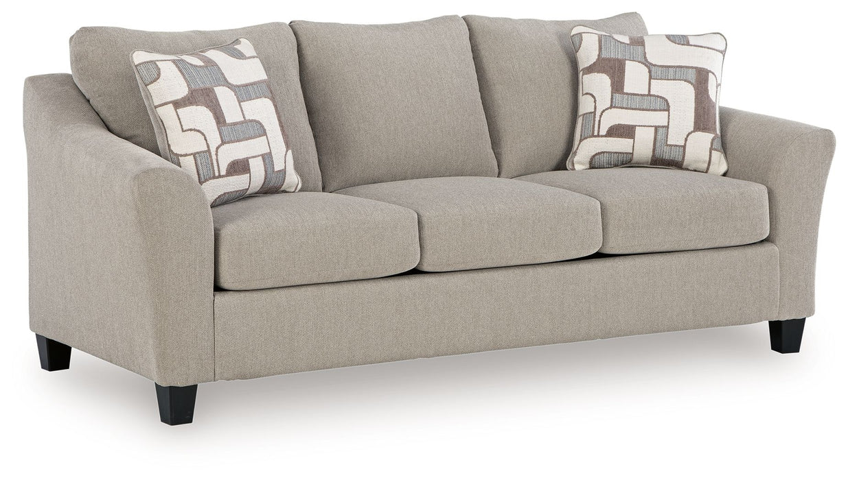 Willarae - 2 Pc. - Sofa, Loveseat - Taupe – Stationary Sofas & Loveseats by Benchcraft® at Furniture Wholesale Plus , Nashville furniture store