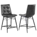 Aiken - Upholstered Tufted Counter Chair (Set of 2) - Premium Stool Sets from CoasterEssence - Just $419! Shop now at Furniture Wholesale Plus  We are the best furniture store in Nashville, Hendersonville, Goodlettsville, Madison, Antioch, Mount Juliet, Lebanon, Gallatin, Springfield, Murfreesboro, Franklin, Brentwood