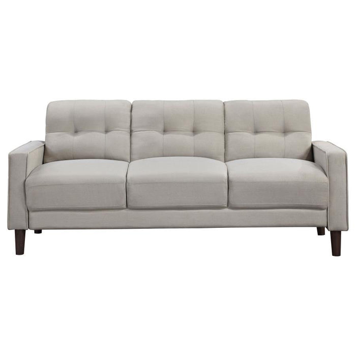 Bowen - Upholstered Track Arm Tufted Sofa – Stationary Sofas by Coaster Fine Furniture at Furniture Wholesale Plus , Nashville furniture store