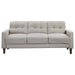 Bowen - Upholstered Track Arm Tufted Sofa – Stationary Sofas by Coaster Fine Furniture at Furniture Wholesale Plus , Nashville furniture store