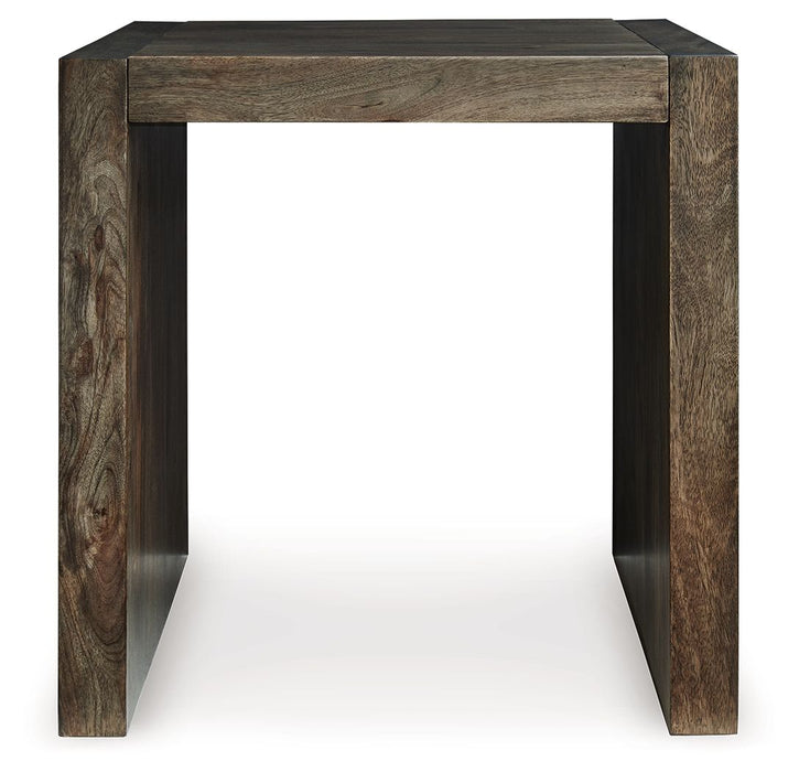 Dreggan - Square End Table - Brown – End Tables by Signature Design by Ashley® at Furniture Wholesale Plus , Nashville furniture store