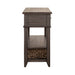 Mill Creek - 2 Drawer Sofa Table - Peppercorn – Sofa Tables by Liberty Furniture at Furniture Wholesale Plus , Nashville furniture store