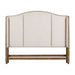 Harrison Heights - Upholstered Shelter Headboard – Upholstered Headboards by Liberty Furniture at Furniture Wholesale Plus , Nashville furniture store