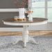 Ocean Isle - Pedestal Table - Antique White – Dining Tables by Liberty Furniture at Furniture Wholesale Plus , Nashville furniture store