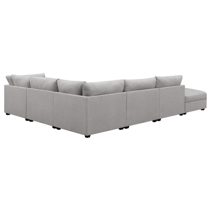Cambria - Upholstered Modular Sectional Sofa - Premium Stationary Sectionals from CoasterElevations - Just $2229! Shop now at Furniture Wholesale Plus  We are the best furniture store in Nashville, Hendersonville, Goodlettsville, Madison, Antioch, Mount Juliet, Lebanon, Gallatin, Springfield, Murfreesboro, Franklin, Brentwood