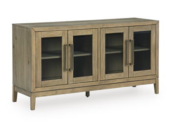 Lasinger - Dining Room Server - Light Brown – Servers by Signature Design by Ashley® at Furniture Wholesale Plus , Nashville furniture store