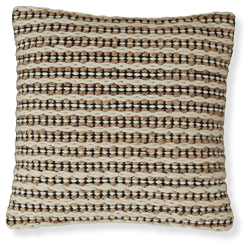 Nealington - Brown / Black / White - Pillow - Premium Throw Pillows from Signature Design by Ashley® - Just $48! Shop now at Furniture Wholesale Plus  We are the best furniture store in Nashville, Hendersonville, Goodlettsville, Madison, Antioch, Mount Juliet, Lebanon, Gallatin, Springfield, Murfreesboro, Franklin, Brentwood