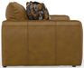 Corvara - Top Grain Italian Leather Match Loveseat - Caramel – Stationary Loveseats by Jackson at Furniture Wholesale Plus , Nashville furniture store