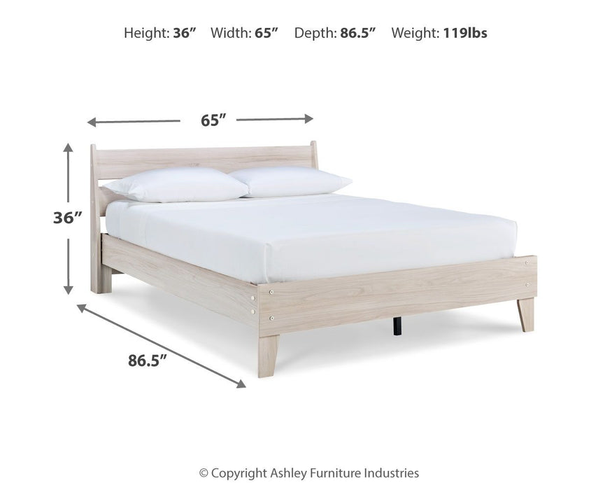 Socalle - Panel Platform Bed – Platform Beds by Signature Design by Ashley® at Furniture Wholesale Plus , Nashville furniture store