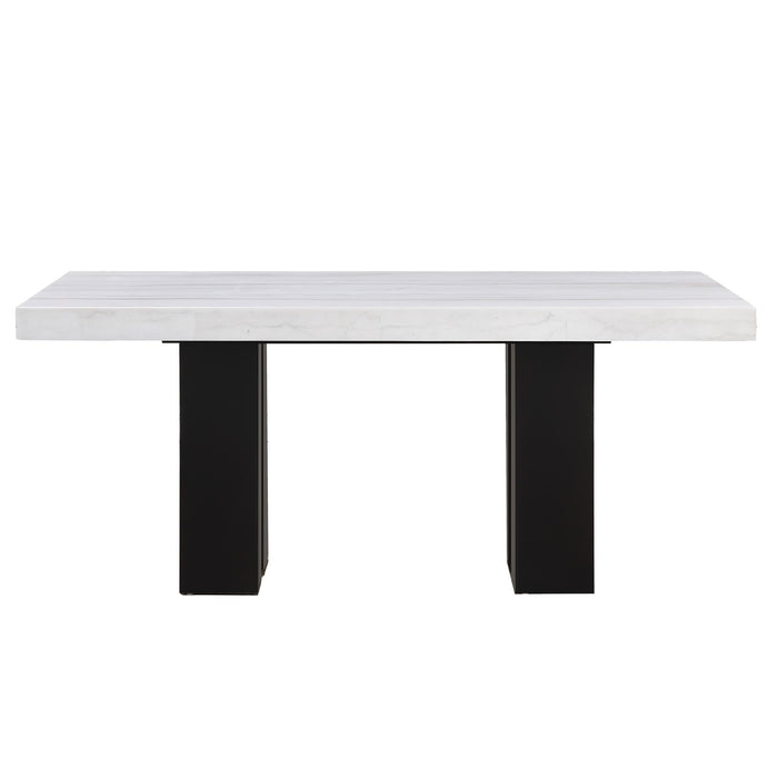 Artemis - Marble Dining Table – Dining Tables by Steve Silver Furniture at Furniture Wholesale Plus , Nashville furniture store