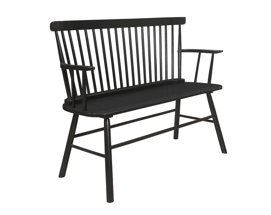Jerimiah - Spindleback Bench - Premium Accent Benches from Crown Mark - Just $229! Shop now at Furniture Wholesale Plus  We are the best furniture store in Nashville, Hendersonville, Goodlettsville, Madison, Antioch, Mount Juliet, Lebanon, Gallatin, Springfield, Murfreesboro, Franklin, Brentwood